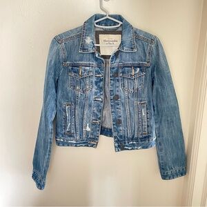 Abercrombie & Fitch Blue Denim Jacket